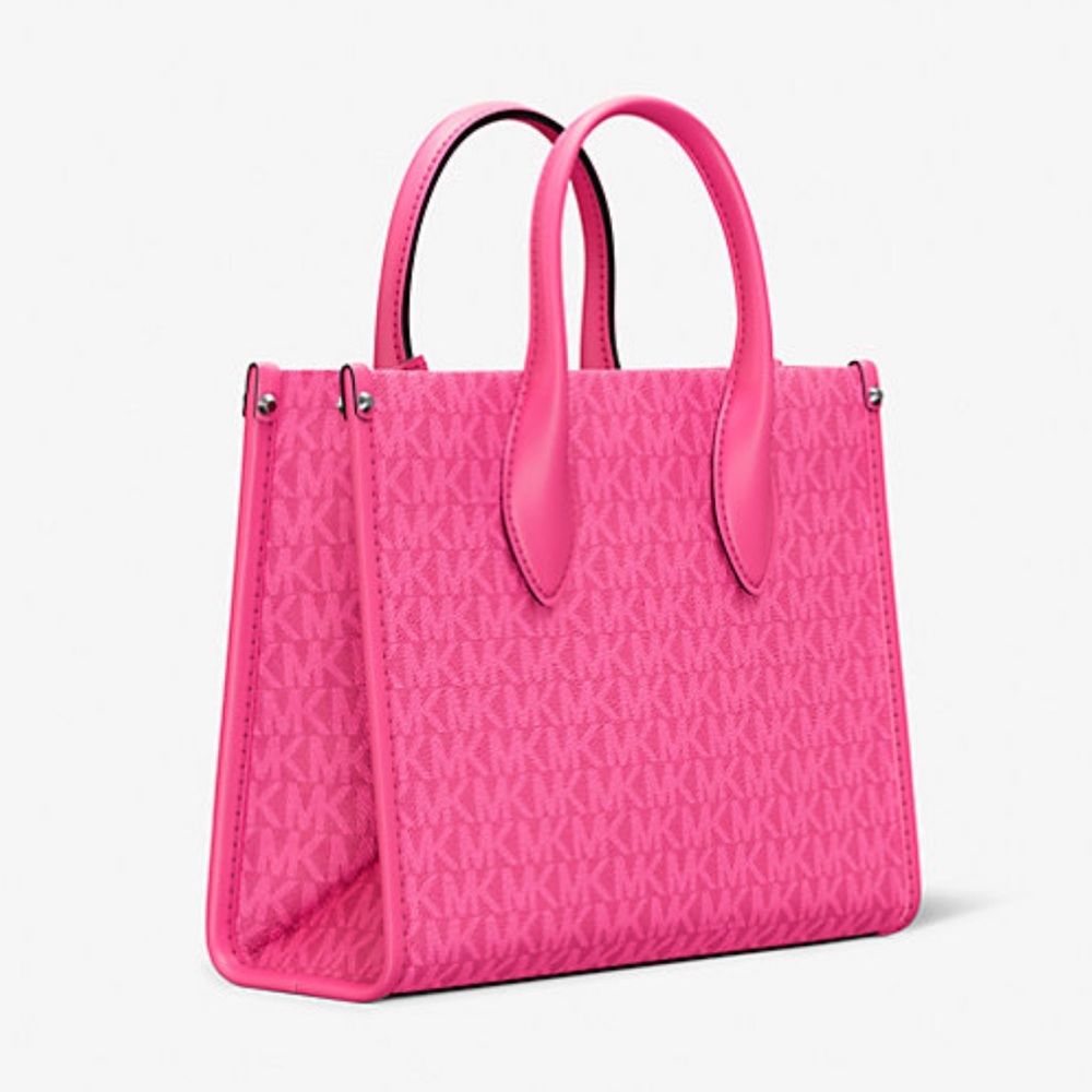 Michael Kors Mirella Small Signature Logo Crossbody Bag
Dragonfruit 
NWT - Picture 3 of 16